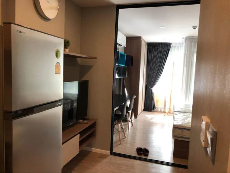 Kave town Space ให้เช่า 1 Bedroom extra เฟอร์นิเจอร์บิวท์อินจัดเต็ม ผนังติดวอลสวยมาก สนใจรีบเลยน้า