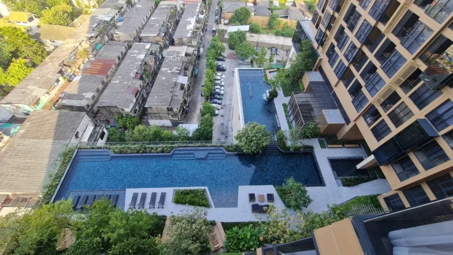 For rent!! Condo Oka House Sukhumvit 36, beautifully decorated room. Fully furnished, ready to move in, hurry and reserve now!!