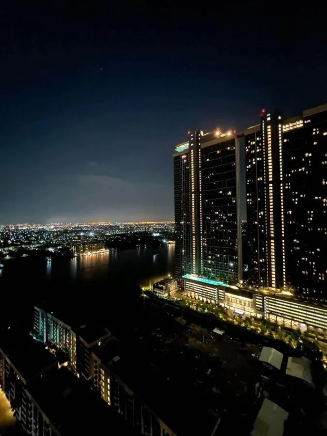 For rent The Politan Aqua ชั้นสูง วิวแม่น้ำสวยแจ่ม ห้องตกแต่ง Buit-In ครบชุด รีบจับจองก่อนพลาดจร้า