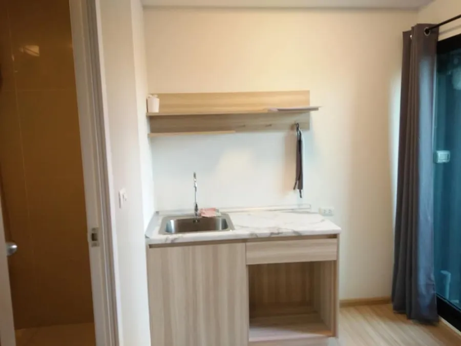 Condo for rent, Plum Chaengwattana, 1 bedroom, 1 bathroom, size 23 sqm., Phase 3, Building A, 3rd floor, at a special price, don't miss it.