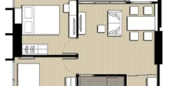 ให้เช่า คอนโด ideo Q ราชเทวี ชั้น 23 ห้องกว้างสุดๆ ห้องเปล่า กั้นเป็นสัดส่วน ไม่จองคือคุณพลาดสุดๆ images