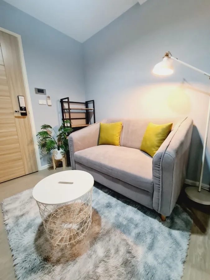 Sale/Rent Condo Pause Sukhumvit 107, new renovated room, beautiful room, fully furnished, ready to move in, near BTS, don't wait.