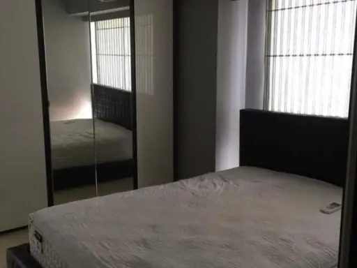 Condo for rent, My Resort Bangkok, beautiful room, chic design full furniture electrical appliances Bring your bags.