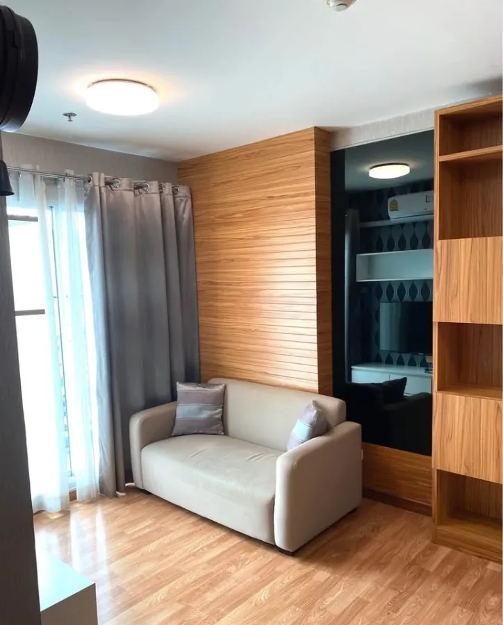 The Trust Condo Ngamwongwan for rent, ready to move in, fully equipped with amenities. Reserve today, don't miss out!