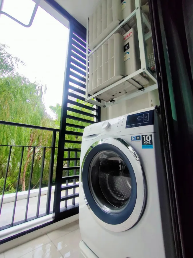 Sell / rent Aspire Asoke-Ratchada, new room, plus electrical appliances, full option, you can reserve first.