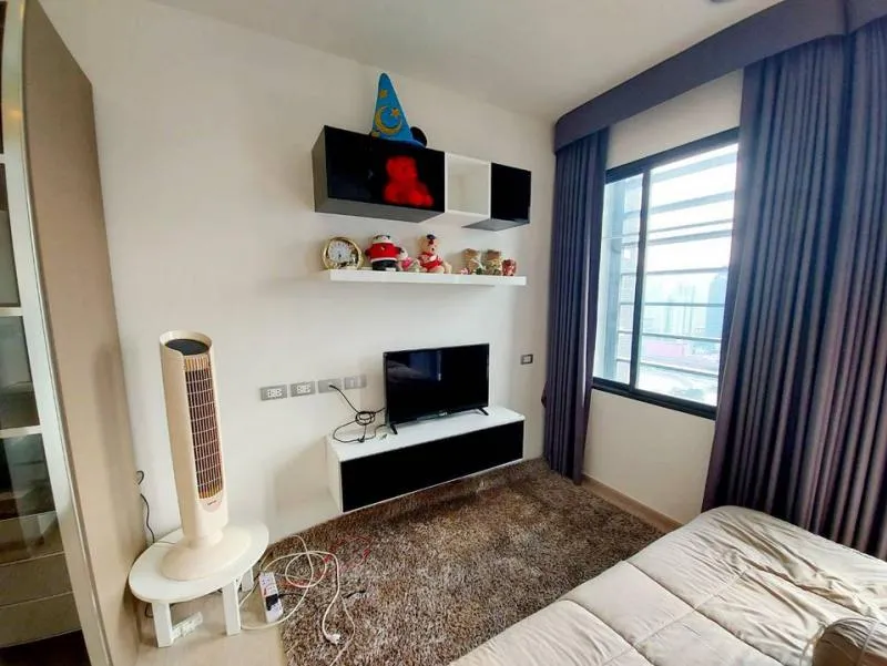 Rhythm Asoke 2 For rent ห้อง Studio 23 sqm ชั้น 28 วิวไม่บล็อค มาพร้อมสิ่งอำนวยความสะดวกครบ จองเลย