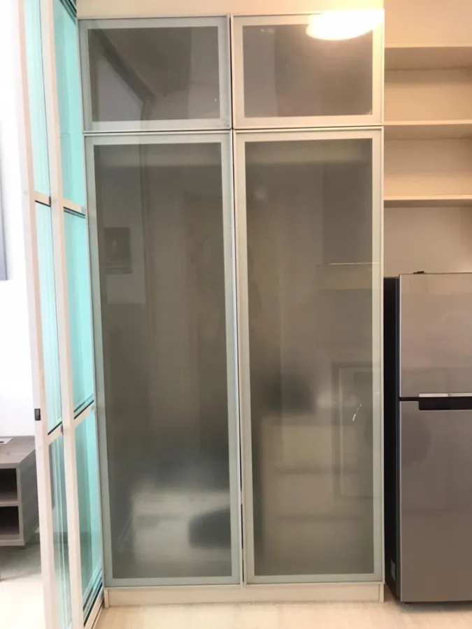 Urgent sale, Condo Chapter One Eco Ratchada-Huai Khwang, 1 bedroom, 1 bathroom, fully furnished, electrical appliances, don't miss it.