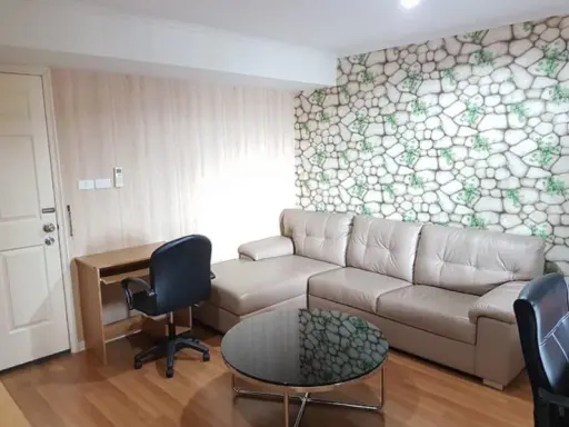 Condo for rent, 39 sqm, Lumpini Place Phahon Saphan Khwai project, 29th floor, building b, fully furnished, ready to move in.