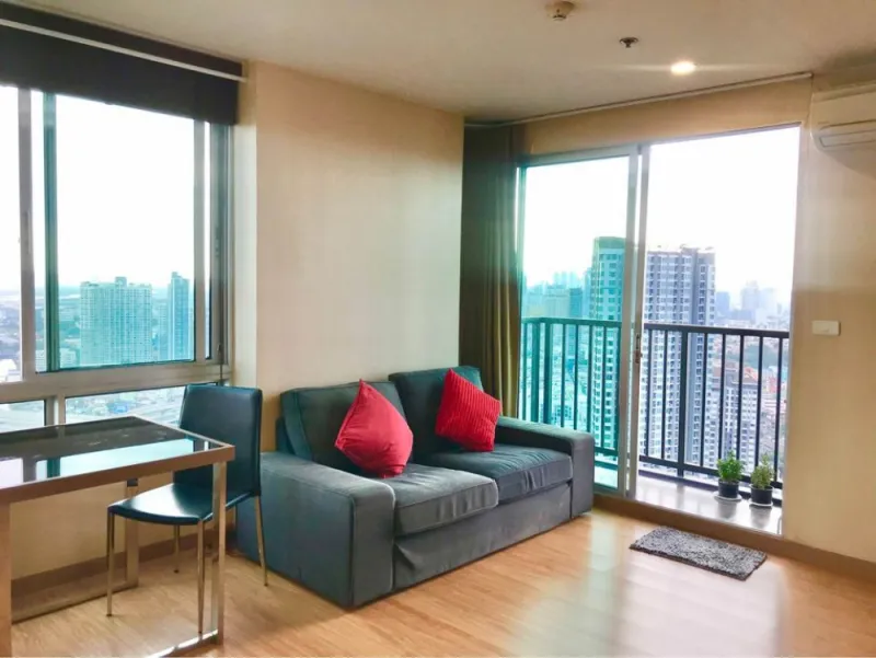 ให้เช่า!! คอนโด เดอะ เบส สุขุมวิท 77 ชั้น 37 ตึก B ห้องมุม วิวเมือง เฟอร์ครบพร้อมอยู่ ห้ามพลาด!!