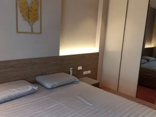 For rent!! Condo The President Phetkasem-Bang Khae, 19th floor, decorated with built-ins, reserve first, get in first!!