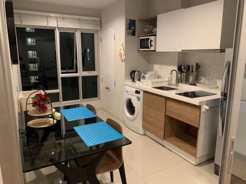 For rent เซ็นทริค ติวานนท์ สเตชั่น ห้องสวย ตกแต่งแน่น เฟอร์นิเจอร์ เครื่องใช้ไฟฟ้าครบ พร้อมเข้าอยู่