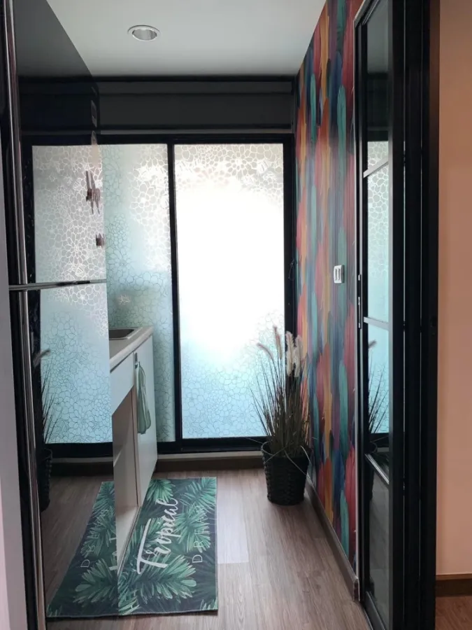 Urgent sale!! Condo Hi Sutthisan, 2nd floor, Building C, fully furnished Ready to carry the bag and move in. Hurry up and book now!!