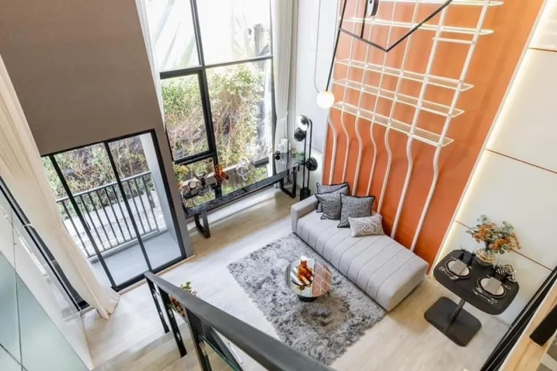 ขายดาวน์ Origin Plug & Play Nonthaburi Station ห้อง DUPLEX วิวสระว่ายน้ำ ส่วนกลางสุดปัง จองเลย