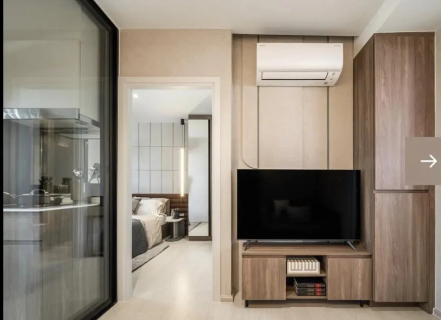 ขายดาวน์ Nue Core Khu Khot Station 1 bed room ชั้น 3 ไม่สุงมาก มาพร้อมราคาที่คุณต้องไม่พลาด