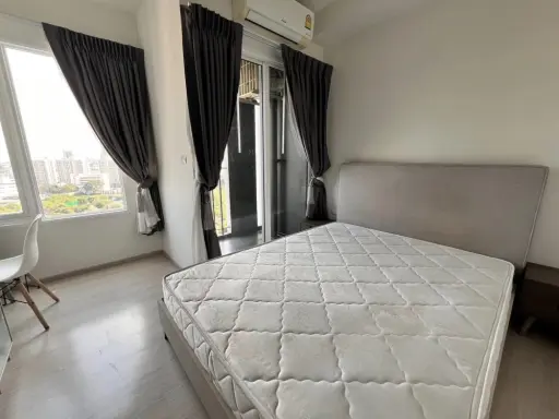 For sale: Chapter One Eco Ratchada-Huai Khwang, 14th floor, fully furnished, ready to move in, reserve now, urgently.