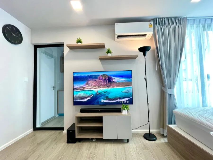 ให้เช่า Kave Town Colony ชั้น 2 วิวนอก ห้องสวย แต่งครบ สนใจรีบจองเลย