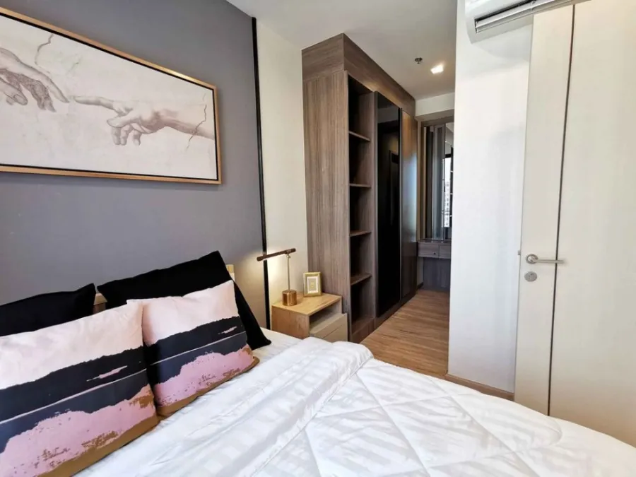 Sell and rent The Line Phahon-Pradiphat Beautiful decorated room in modern style Fully built-in, east, buy now