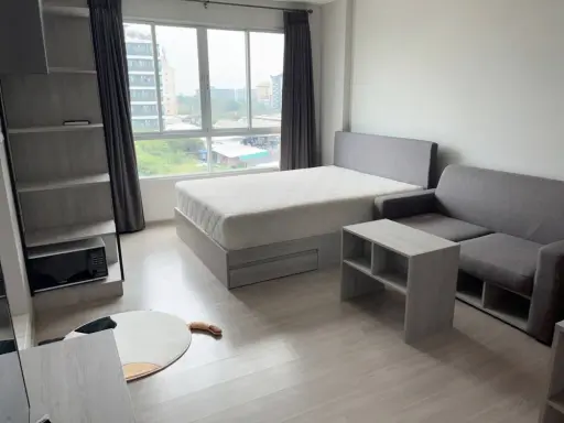 For rent: Dcondo Campus Kampangsaen, 4th floor, fully furnished. Interested? Hurry and book now.