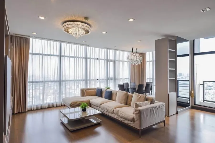 For sale/rent: Urbano Absolute Sathon-Taksin, a nice room on a high floor, spacious room, suitable for a family. If you don't reserve, it's a mistake.