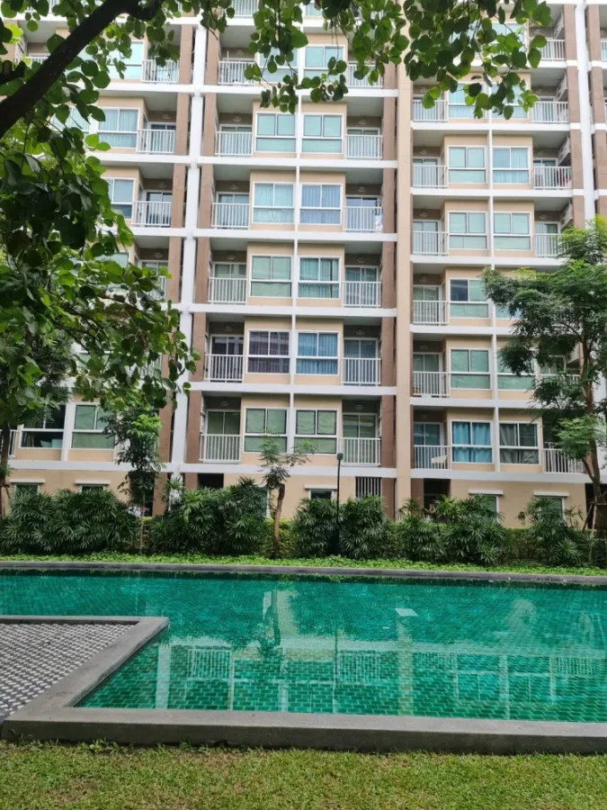 ให้เช่า! We Condo ห้อง 427 ตึก E เครื่องใช้ไฟฟ้าครบ พร้อมเข้าอยู่!!