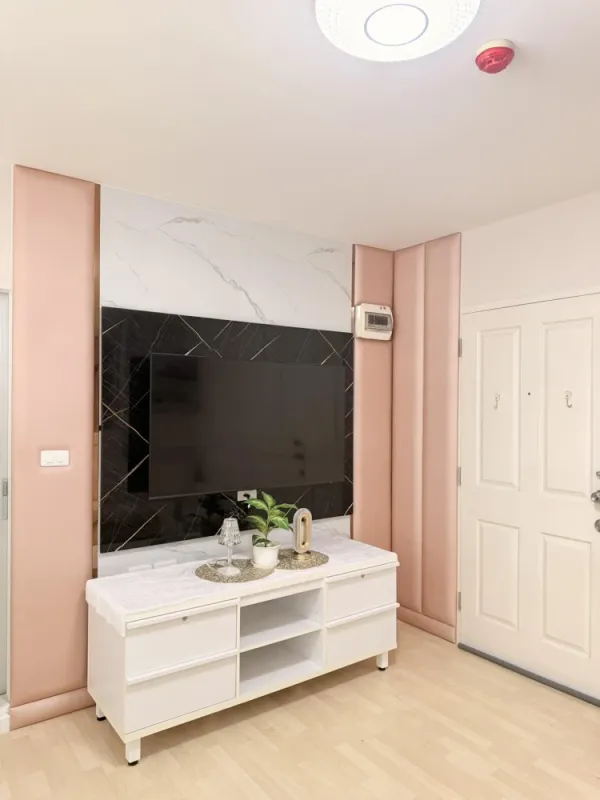 ขาย D Condo Ramindra 1 ห้องนอน 1 ห้องน้ำ Built-inเฟอร์นิเจอร์อย่างดี สิ่งอำนวยความสะดวกครบครัน จองเลย
