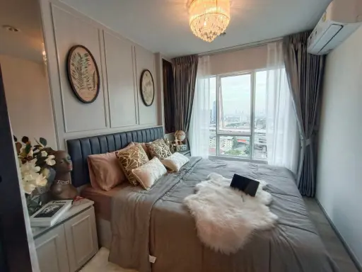 For rent, Regent Home Bangson, Phase 2, 18th floor, west, beautiful room, fully furnished, book now.