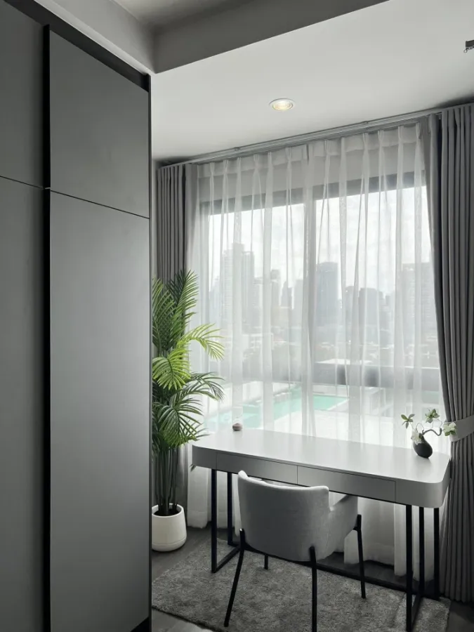 ให้เช่าด่วนๆ IdeO SUKHUMVIT RAMA 4 ห้องแต่งน่าอยู่ บิ้วอินท์อย่างดี ราคาอย่างโดน ไม่จองแล้วจะเสียดาย