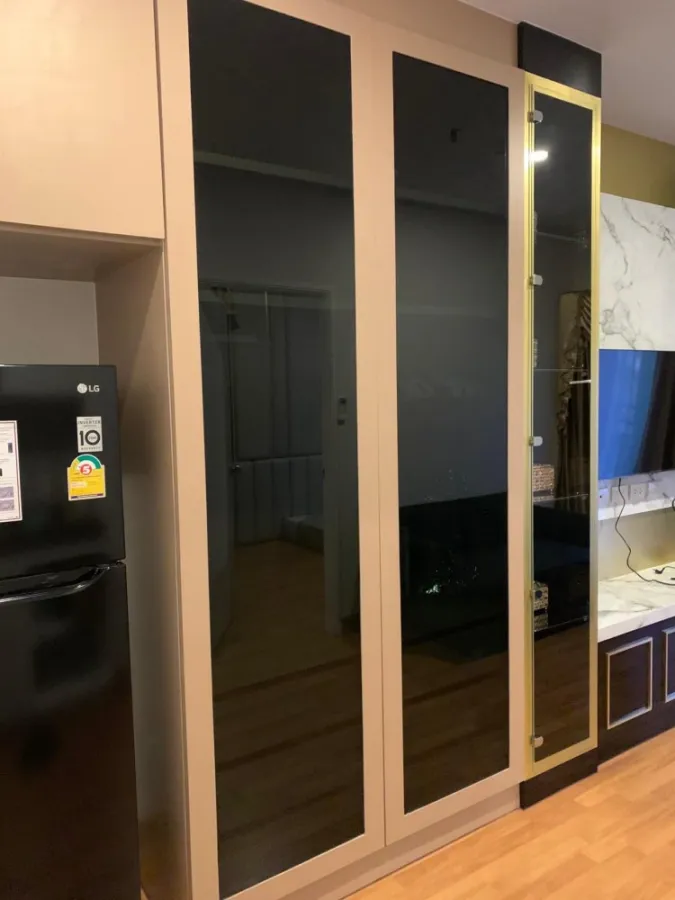 For rent, Lumpini Place Ratchada-Sathu, built-in room. Fully furnished Full facilities, book now.