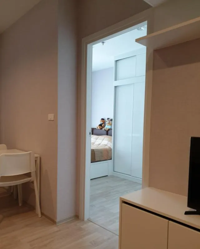 ขายด่วน Plum Condo Ramkhamhaeng Station เตียงไซด์ใหญ่สุดอลังการ นอนหลับสบาย ใครๆก็ชอบ