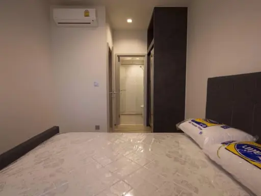 For rent, The Line Chatuchak-Mochit, garden view, high floor, complete electrical appliances You can carry your bag in. images