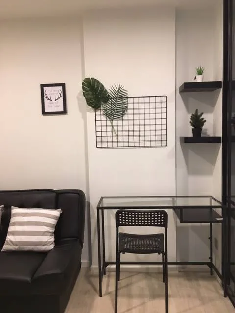 ให้เช่า Kave condo 1 นอน ตึก A เดินใกล้ๆ เข้า-ออกสะดวกมาก ตกแต่งเรียบหรู มีครบทุกอย่าง เฟอร์+เครื่อง