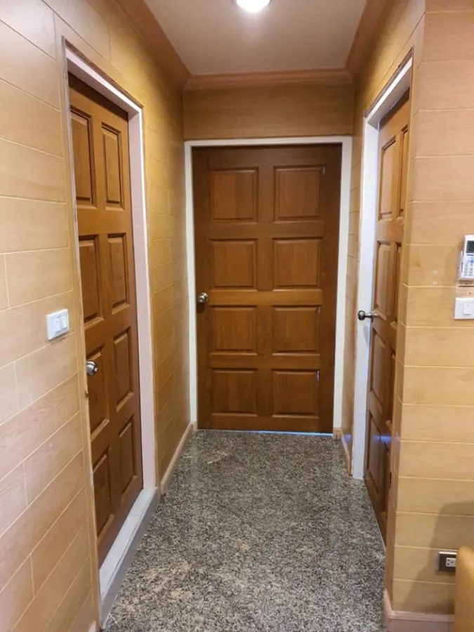 For rent, Witthayu Complex, 2 bedrooms, 2 bathrooms, ready to move in, can raise pets** Convenient transportation, don't wait!!