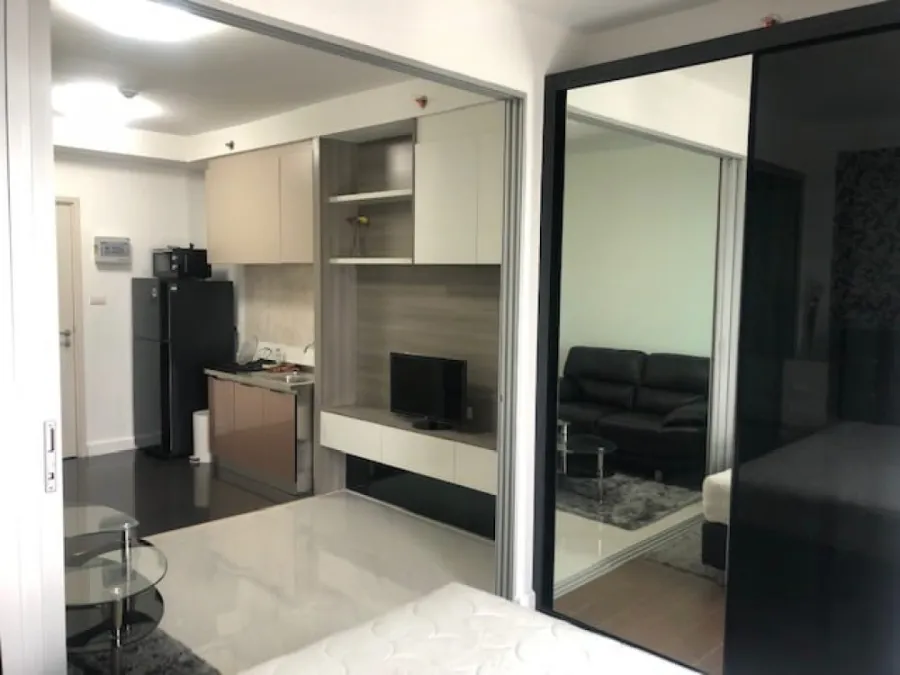For rent, A Space Me Bangna, furniture and electrical appliances, don't wait.