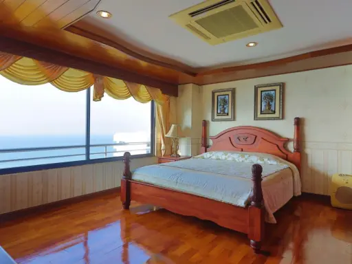 Condo for rent, Royal Cliff Garden, sea view, beautiful room, very nice, fully furnished, complete electrical appliances, do not miss images