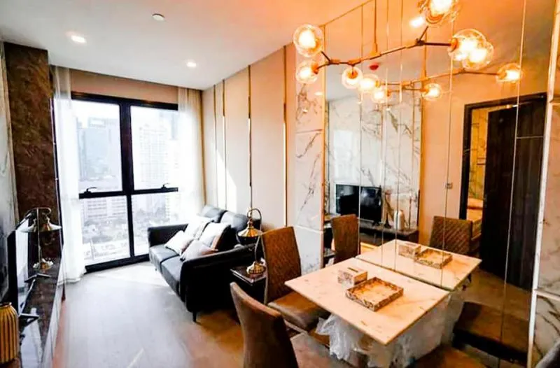 Condo for rent at Ashton Asoke, cheapest price, fully furnished, price 31,900 / month