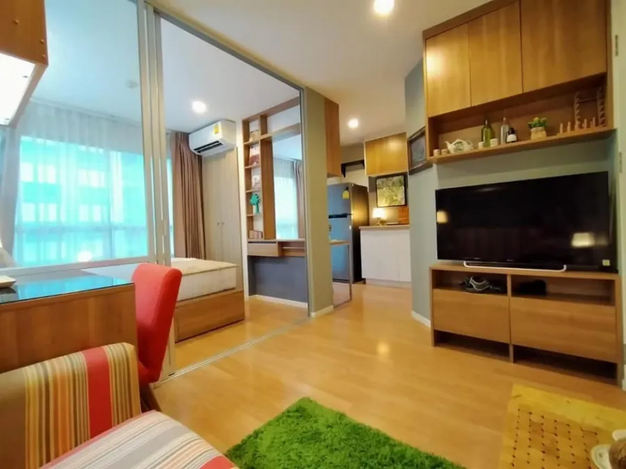 Condo for rent, Lumpini Ville On Nut 46, Building C2, 4th floor, Built-In, full room, ready to move in. Hurry up to reserve!!