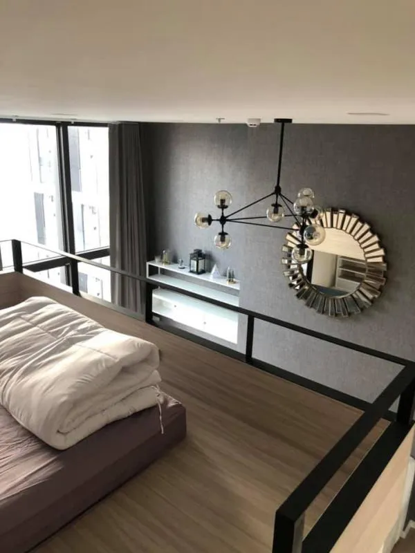 ให้เช่า Chewathai residence Asoke ห้อง Duplex 1 ห้องน้ำ 34.5 ตรม. วิวดี เฟอร์พร้อม อย่าพลาดนะจ๊ะ