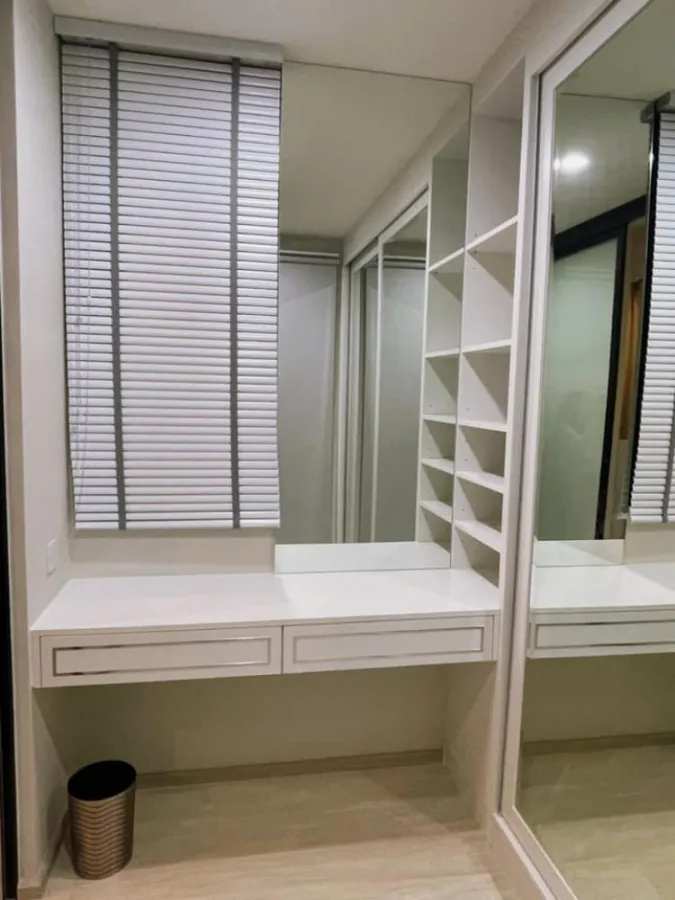 Condo for rent Life Asoke, beautiful room, clean, fully furnished, do not miss