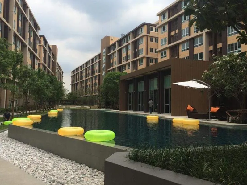ขาย คอนโด ดีแคมปัส รีสอร์ท รังสิต อาคาร D ชั้น 8 ห้องStudio 1ห้องนอน 30 ตร.ม. สระว่ายน้ำและฟิตเนส