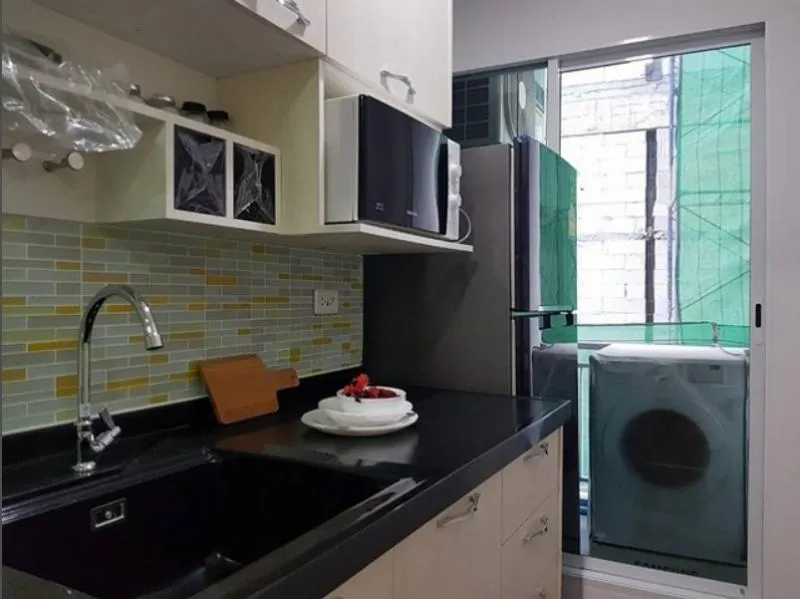 Maple Ratchada - Ladprao, fully furnished and ready to move in. The wind is comfortable Miss it and you will regret it.