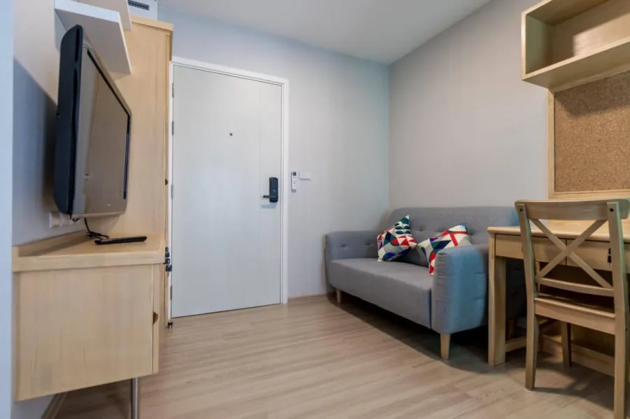 ให้เช่า Plum Condo Mix Chaengwattana ห้องน่าอยู่มากก เฟอร์บิวท์อินทั้งห้อง จองแล้วไม่ผิดหวังแน่นอน