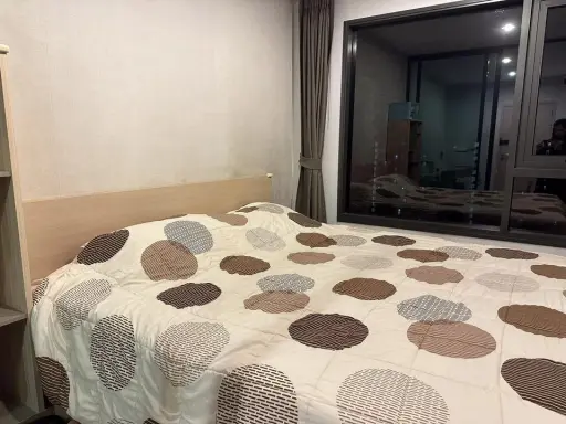 Condo for rent, Life Pinklao, room on the 23rd floor, city view, very beautiful Comes with furniture and electrical appliances. Book now.