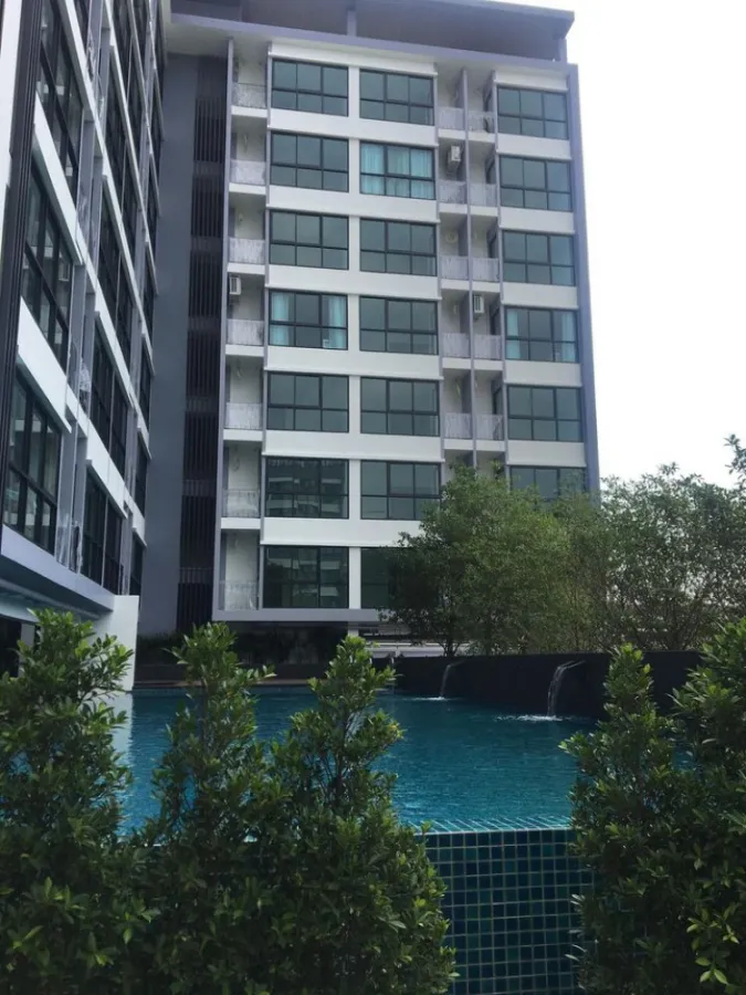 For rent / urgent sale, Casa France at ABAC Bangna, beautiful room, fully furnished, attractive location, near ABAC, do not miss.