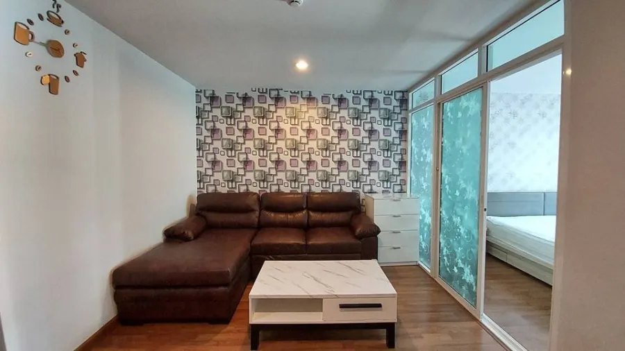 For sale, for rent!! Regent Orchid Talat Phlu condo, 6th floor, Building A, fully furnished, ready to move in, hurry up and book now, don't wait!!