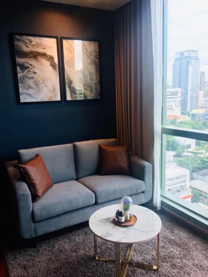 ให้เช่า Wish Signature Midtown Siam ห้องสวยหรูหรามาก เฟอร์บิ้วอินเกรดพรีเมี่ยม ห้องนี้ห้ามพลาด