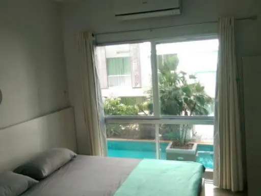 For sale, rent, Aspace Sukhumvit, Building A, 2nd floor, pool view, quiet, beautiful decoration, fully furnished. Ready to move in images