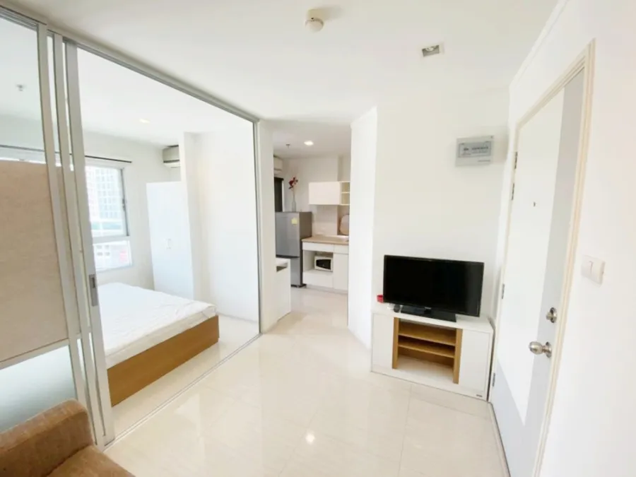 Condo for rent, Lumpini Park Rama 9 - Ratchada, nice room, spacious size, fully furnished, cute price, hurry to book