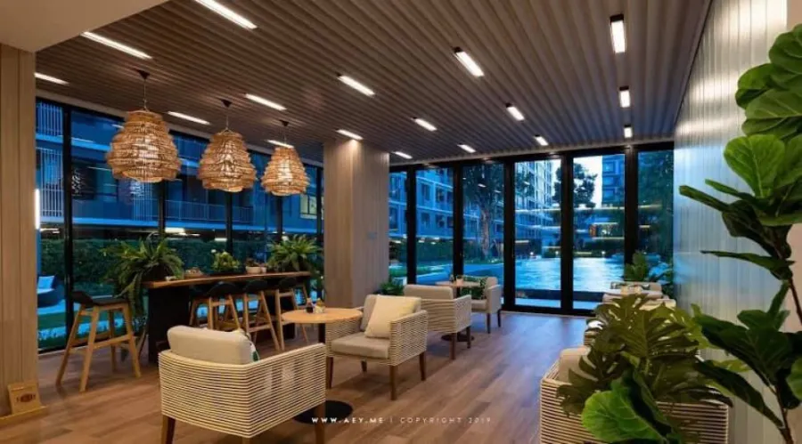 For rent, Atmoz Ladprao 71, size 50 sq.m., 1 bedroom, 1 bathroom, corner room, large room, beautiful decoration, ready to move in.