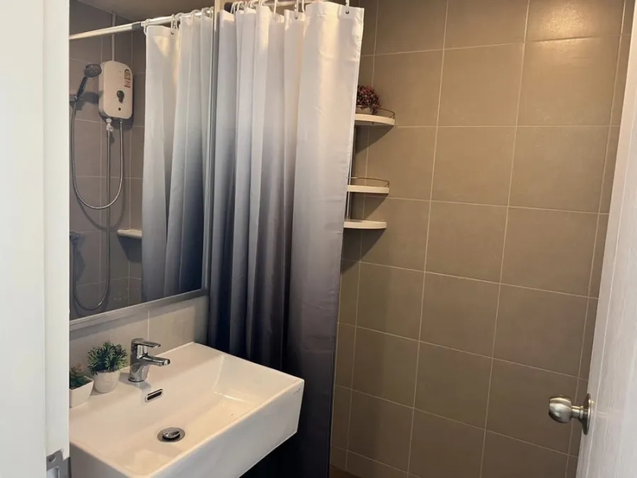 Condo for rent, Lumpini Ville Chaengwattana-Pak Kret Station, city view room, fully furnished, ready to move in, book now.