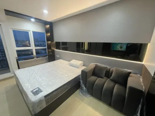 ให้เช่า Supalai Veranda Ramkhamheang ห้องกว้าง ตกแต่ง Buit-In ครบครัน ทีวีจอใหญ่จุใจ จองเลย images